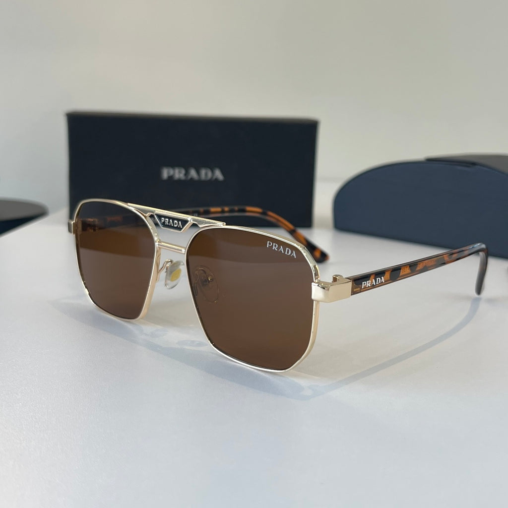 Prada Fashion Brown Lens Sunglasses for Men - 358358 - detail image 3