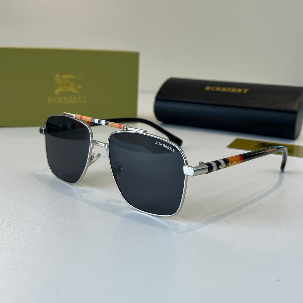 Burberry Fashion Silver Lens Sunglasses for Men & Women - 358605 - detail image 3