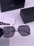 Dior D7635 Polarized Fashion Black Lens Sunglasses for Men & Women - 358200