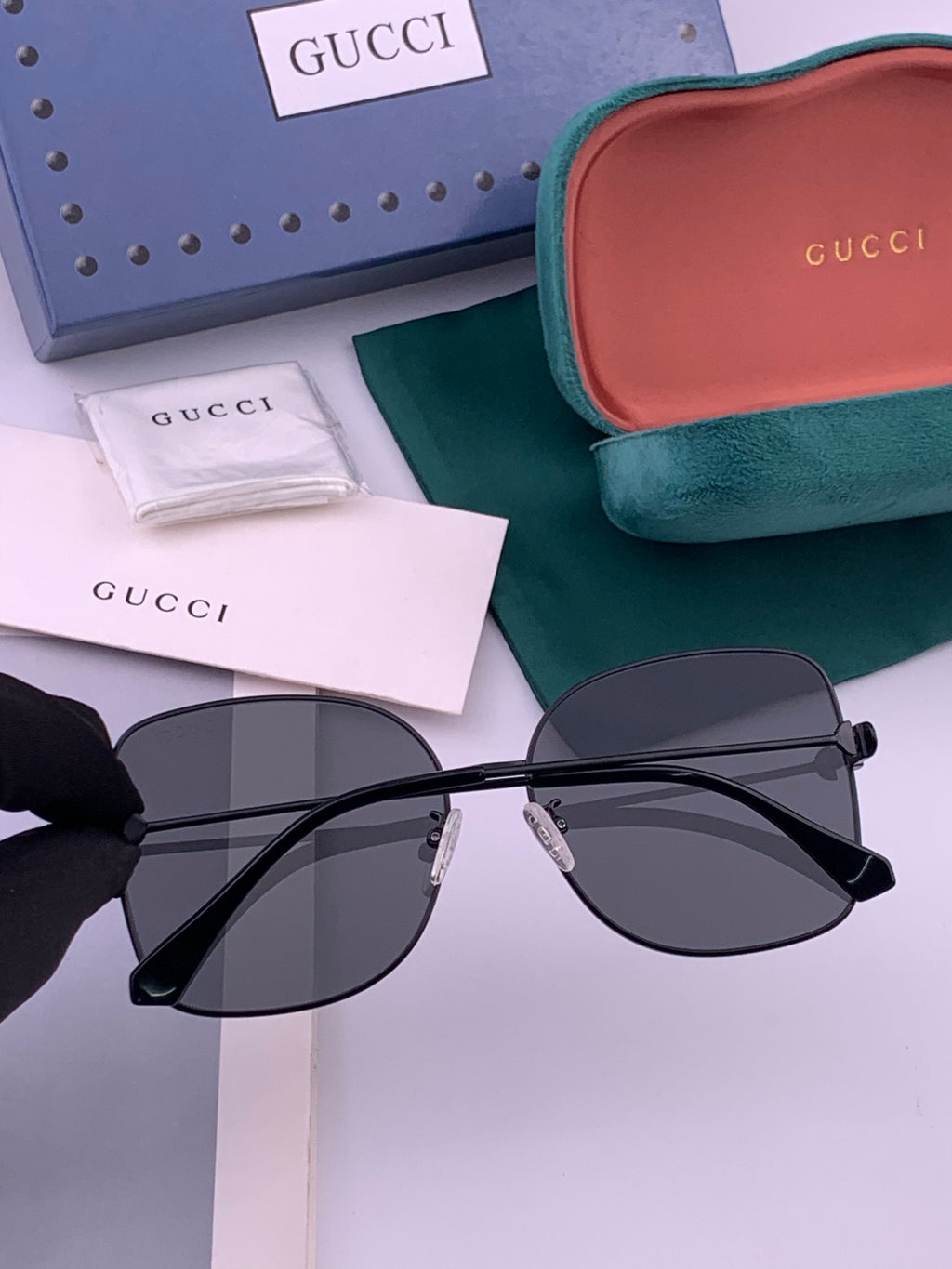 Gucci G2330 Polarized Round Brown Lens Sunglasses for Women - 357882 - detail image 4