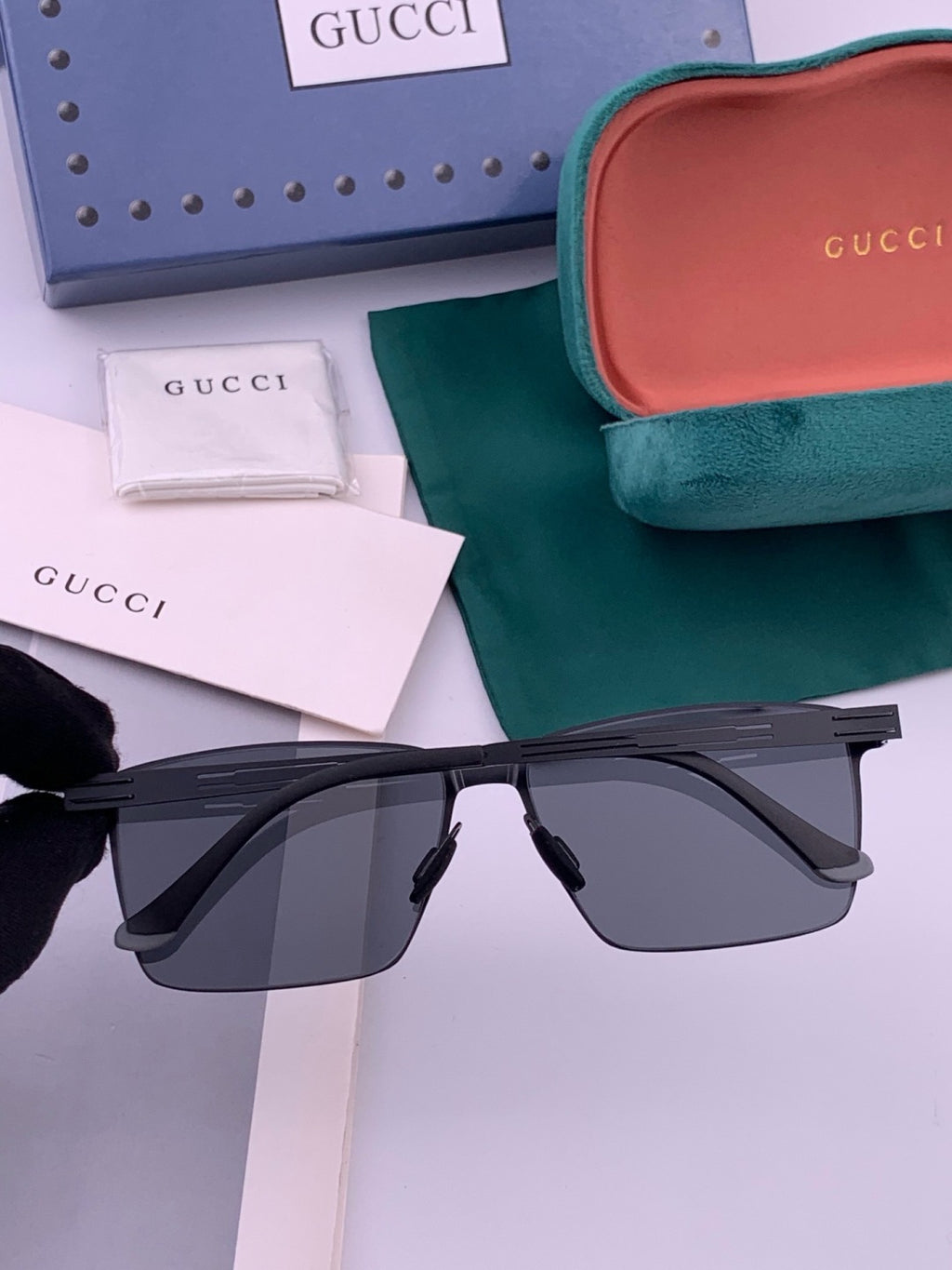 Gucci G2882 Fashion Pink Lens Sunglasses for Men & Women - 357829 - detail image 4