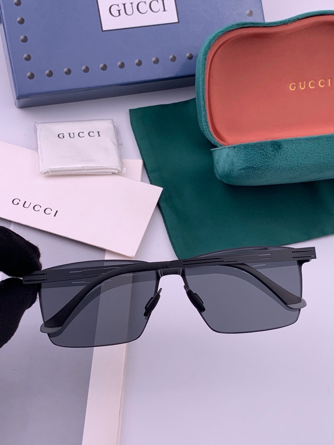 Gucci G2882 Fashion Pink Lens Sunglasses for Men & Women - 357829 - detail image 4