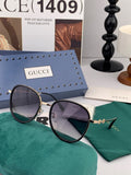 Gucci G2211 Round Red Lens Sunglasses for Men & Women - 357800