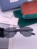 Gucci G2807 Polarized Aviator Black Lens Sunglasses for Men - 371625