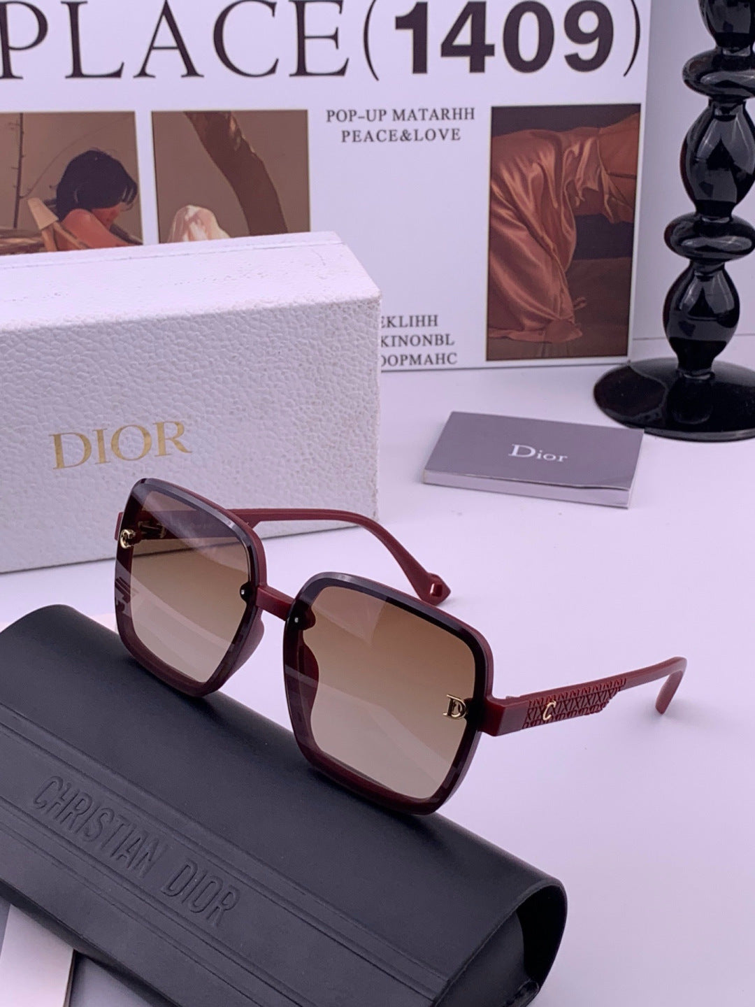 Dior D47002 Fashion Purple Lens Sunglasses for Men & Women - 371961