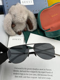 Gucci G2380 Polarized Aviator Gold Lens Sunglasses for Men - 371558