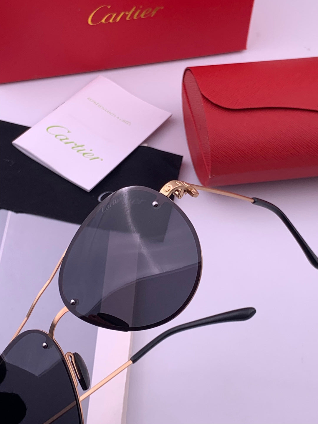 Cartier CK880663 Polarized Fashion Brown Lens Sunglasses for Men & Wo - 382749 - detail image 3