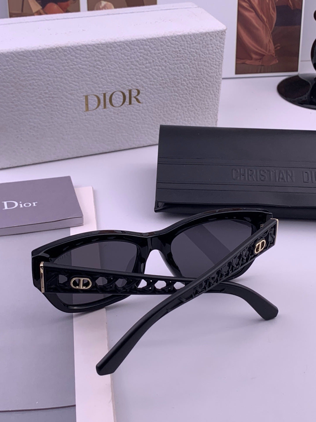 Dior CD5390 Polarized Fashion Brown Lens Sunglasses for Women - 382473 - detail image 5