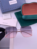 Gucci G5305 Polarized Fashion Gold Lens Sunglasses for Men & Women - 382133