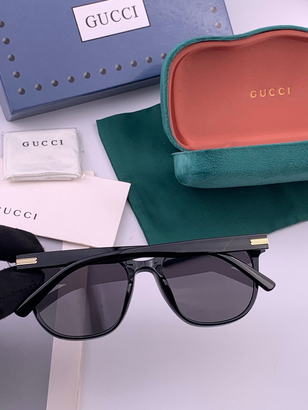 Gucci G97726 Polarized Square Brown Lens Sunglasses for Women - 382115 - detail image 6