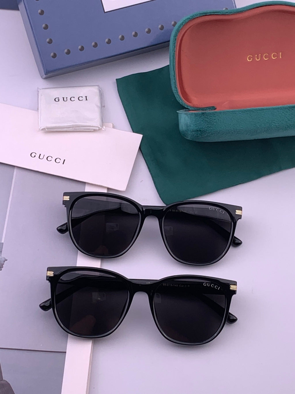 Gucci G97726 Polarized Square Brown Lens Sunglasses for Women - 382115 - detail image 7
