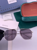 Gucci G4202 Polarized Aviator Orange Lens Sunglasses for Men & Women - 382116