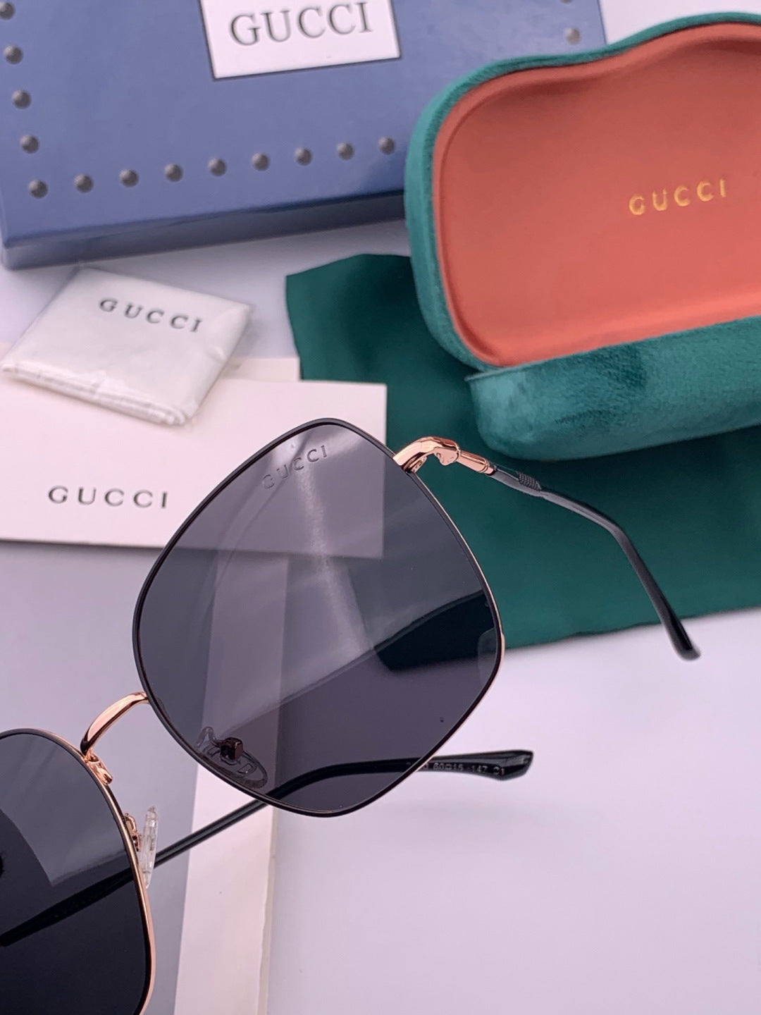 Gucci G0353 Round Brown Lens Sunglasses for Men & Women - 382127 - detail image 2