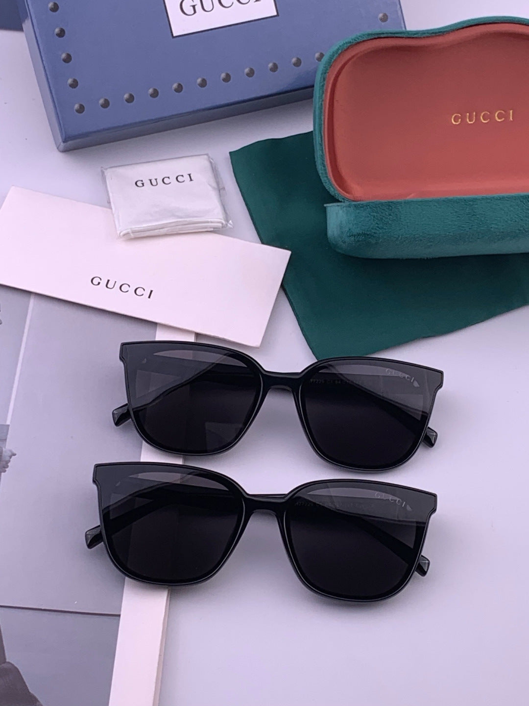 Gucci G97722 Polarized Square Brown Lens Sunglasses for Women - 382090 - detail image 7