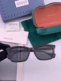 Gucci G0112 Polarized Square Pink Lens Sunglasses for Women - 382101
