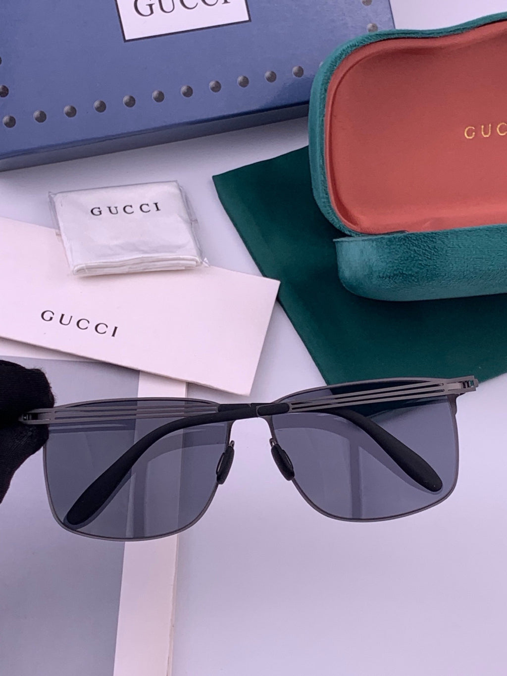 Gucci G7710 Fashion Brown Lens Sunglasses for Men & Women - 382078 - detail image 6