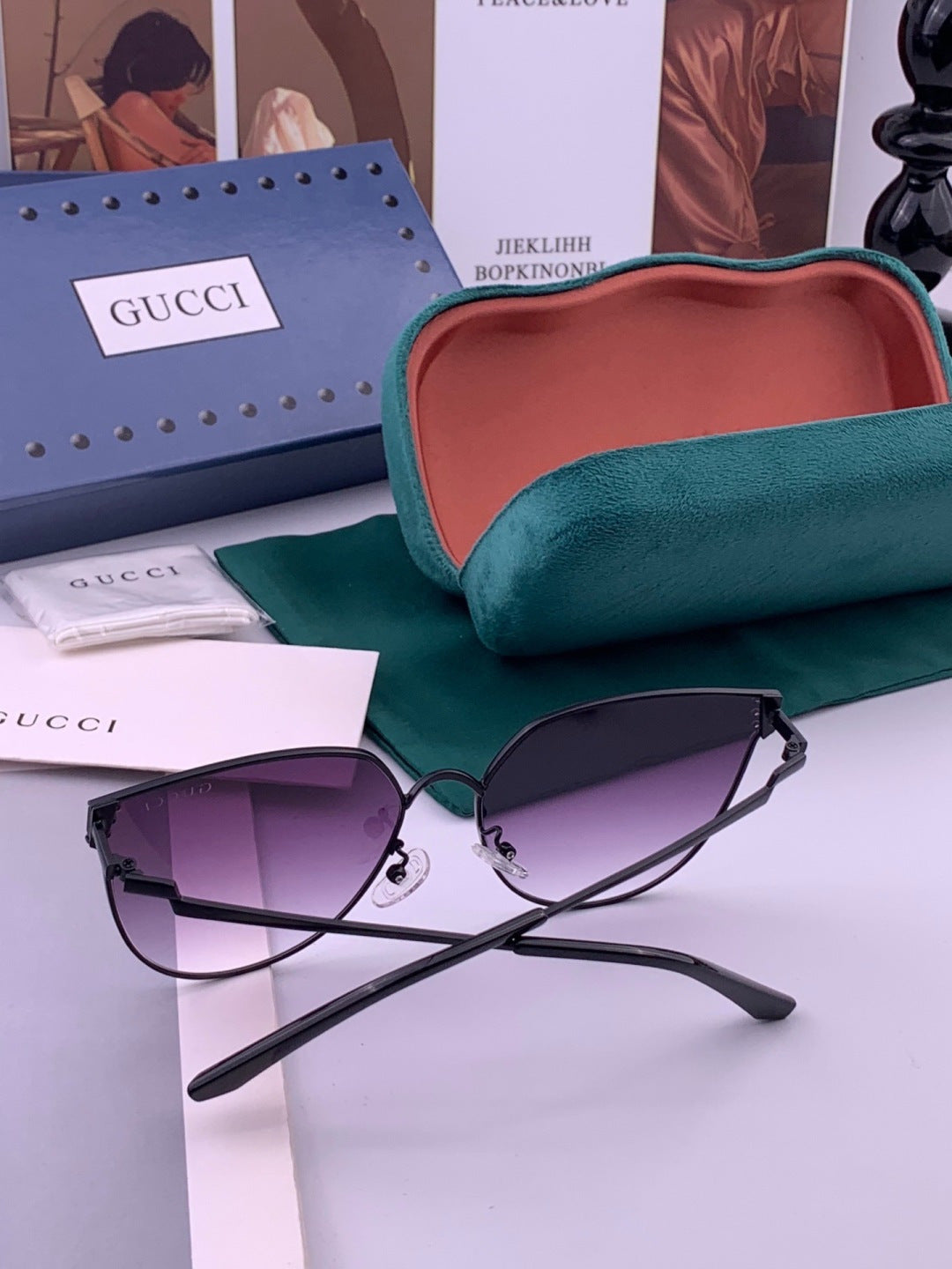 Gucci G3660 Fashion Red Lens Sunglasses for Men & Women - 382040 - detail image 6