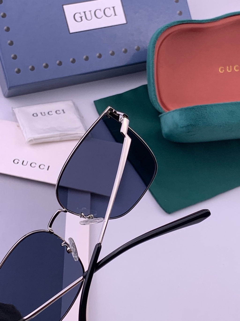 Gucci G2660 Fashion Gold Lens Sunglasses for Men & Women - 382013 - detail image 6