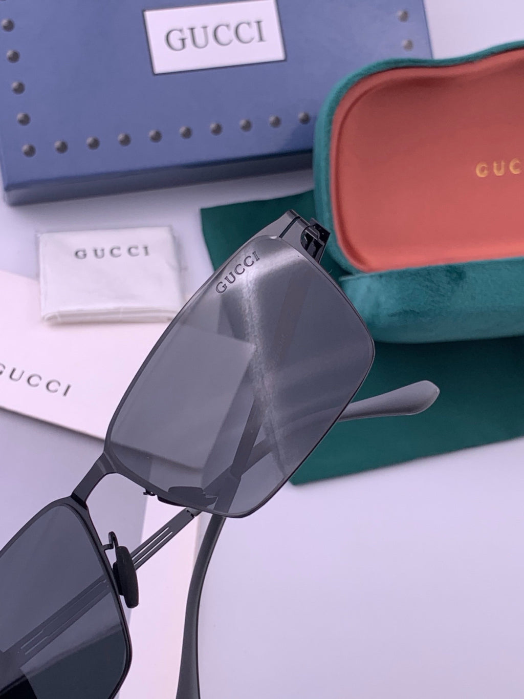 Gucci G2882 Fashion Pink Lens Sunglasses for Men & Women - 381972 - detail image 6