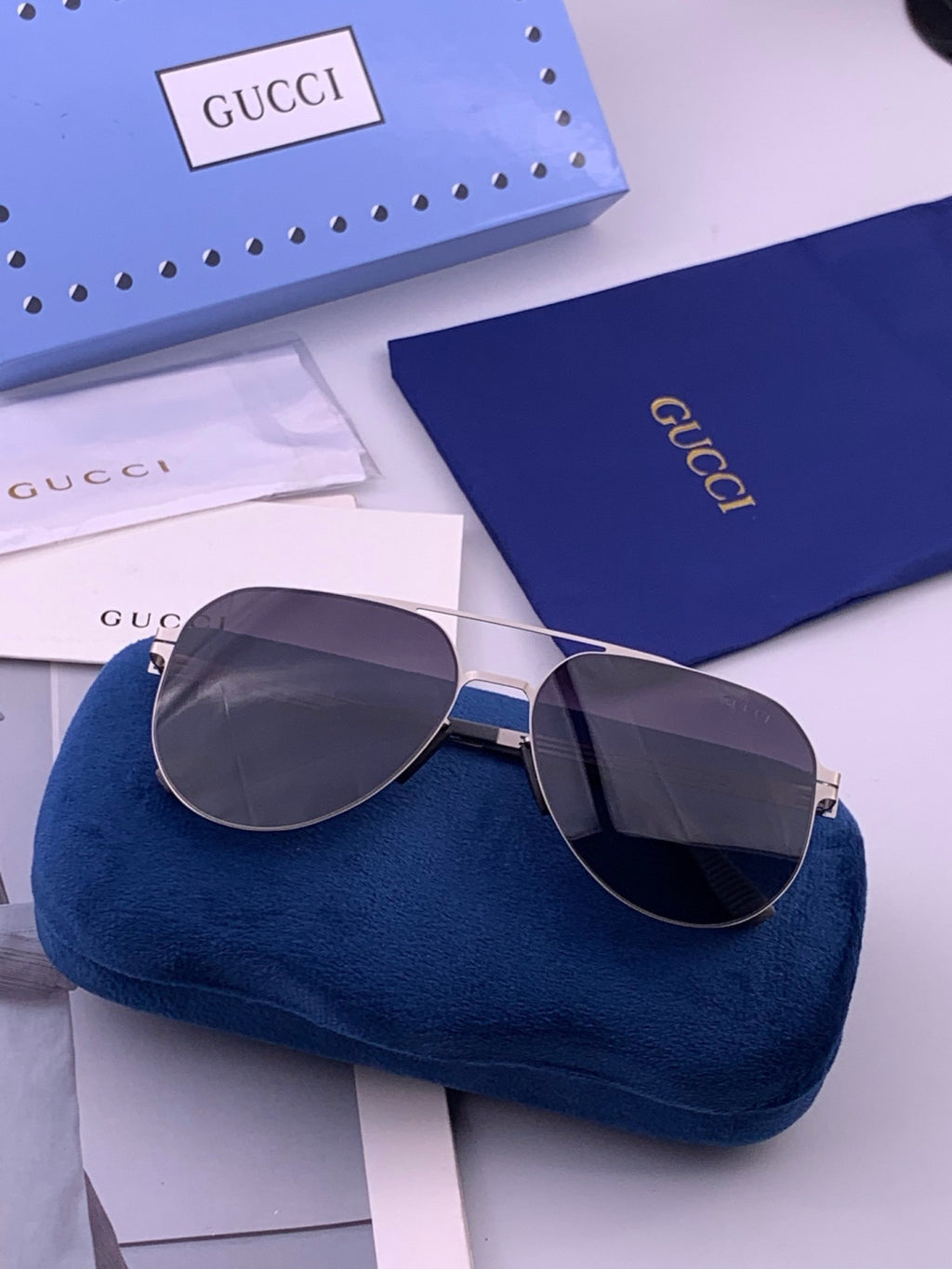 Gucci G139 Fashion Orange Lens Sunglasses for Men & Women - 381977 - detail image 4