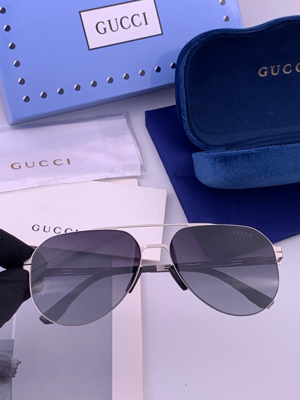Gucci G139 Fashion Orange Lens Sunglasses for Men & Women - 381977