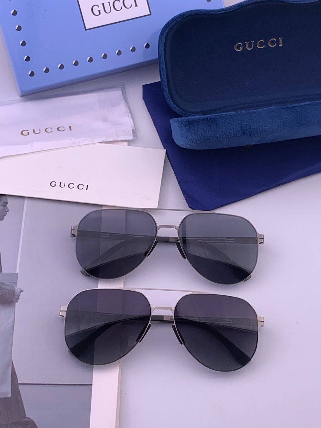 Gucci G139 Fashion Orange Lens Sunglasses for Men & Women - detail image 7