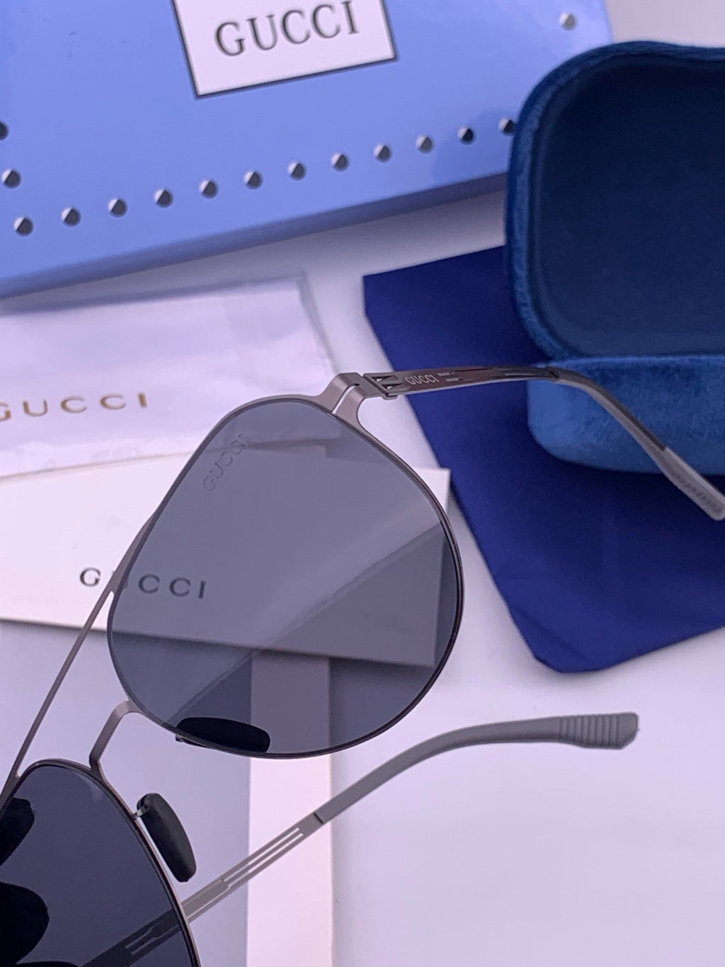 Gucci G139 Fashion Orange Lens Sunglasses for Men & Women - detail image 3