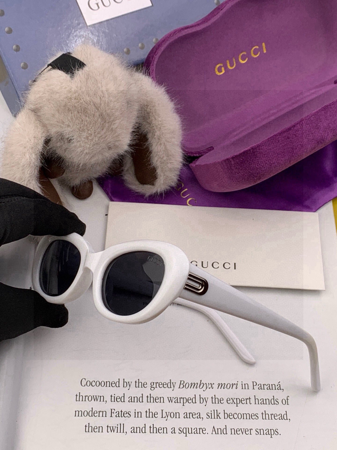 Gucci G52032 Polarized Fashion Orange Lens Sunglasses for Men & Women - 398403 - detail image 6