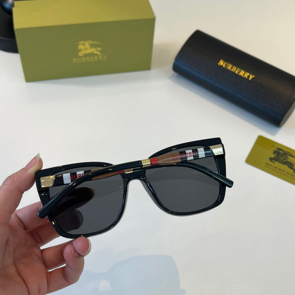 Burberry Folding Fashion Black Lens Sunglasses for Men & Women - 399068 - detail image 8