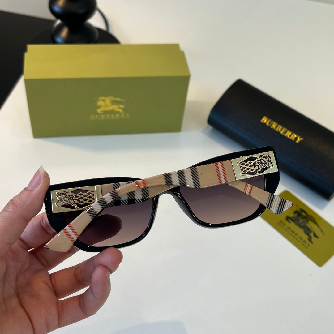 Burberry Folding Fashion Black Lens Sunglasses for Men & Women - 432498 - detail image 8