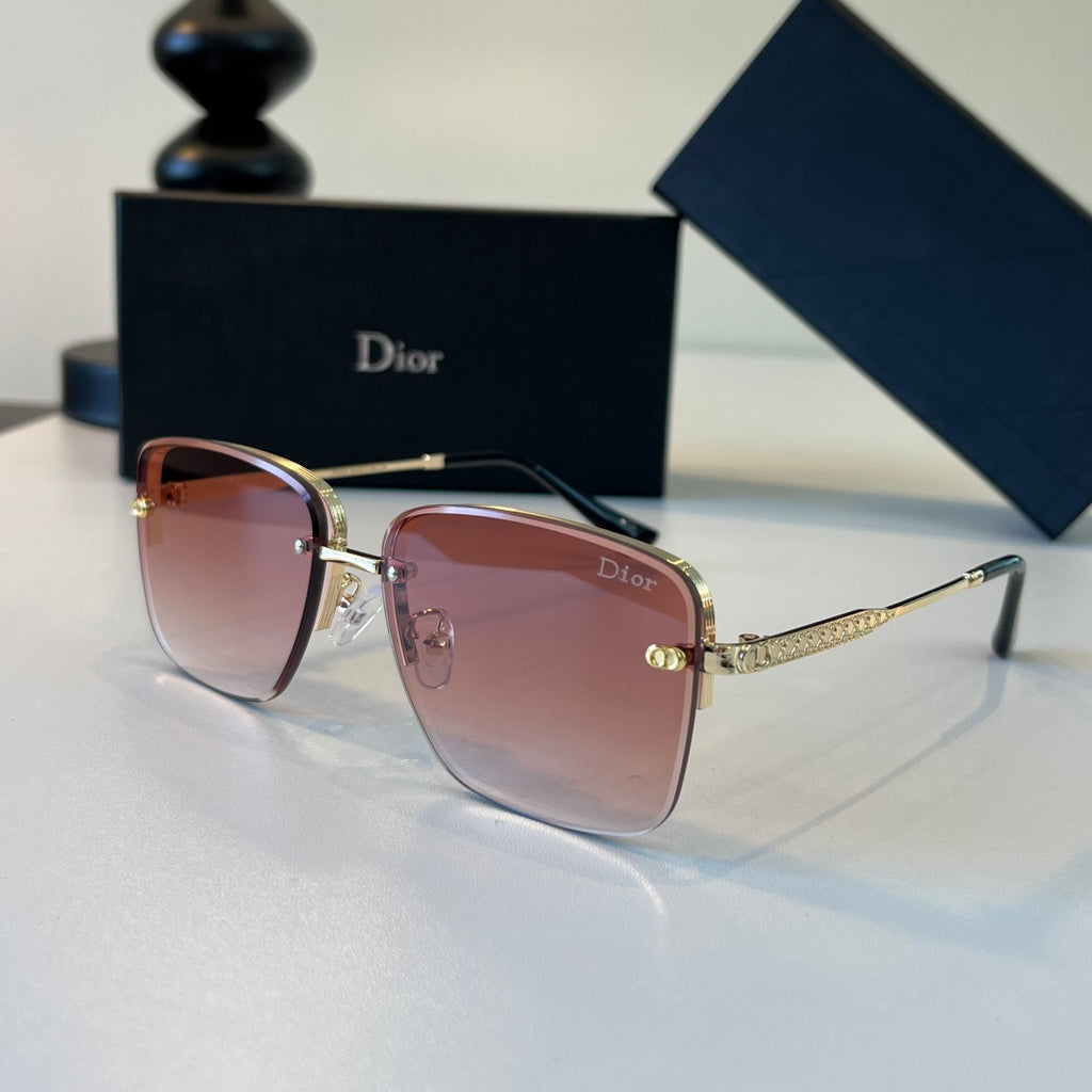Dior Fashion Red Lens Sunglasses for Men & Women - 398671 - detail image 3