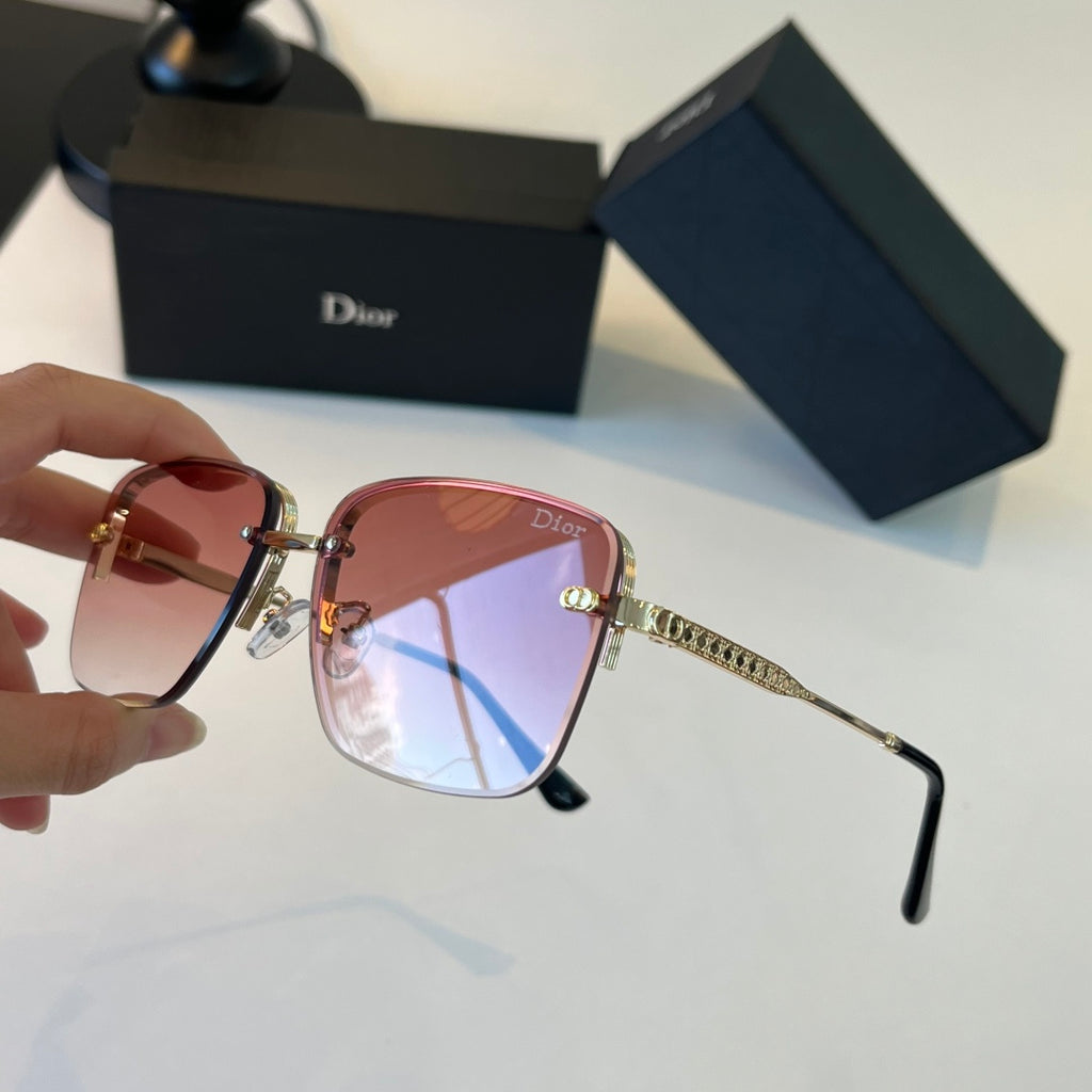 Dior Fashion Red Lens Sunglasses for Men & Women - 398671 - detail image 4