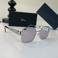 Dior Fashion Silver Lens Sunglasses for Men & Women - 398674