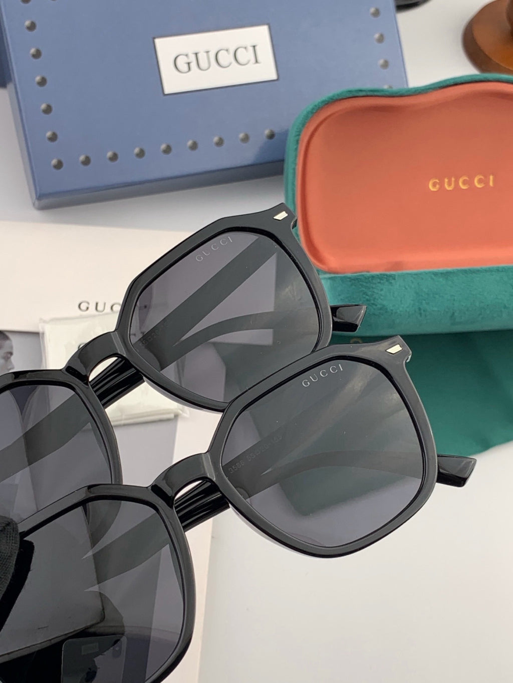 Gucci G6358 Fashion Gold Lens Sunglasses for Men & Women - 398377 - detail image 4