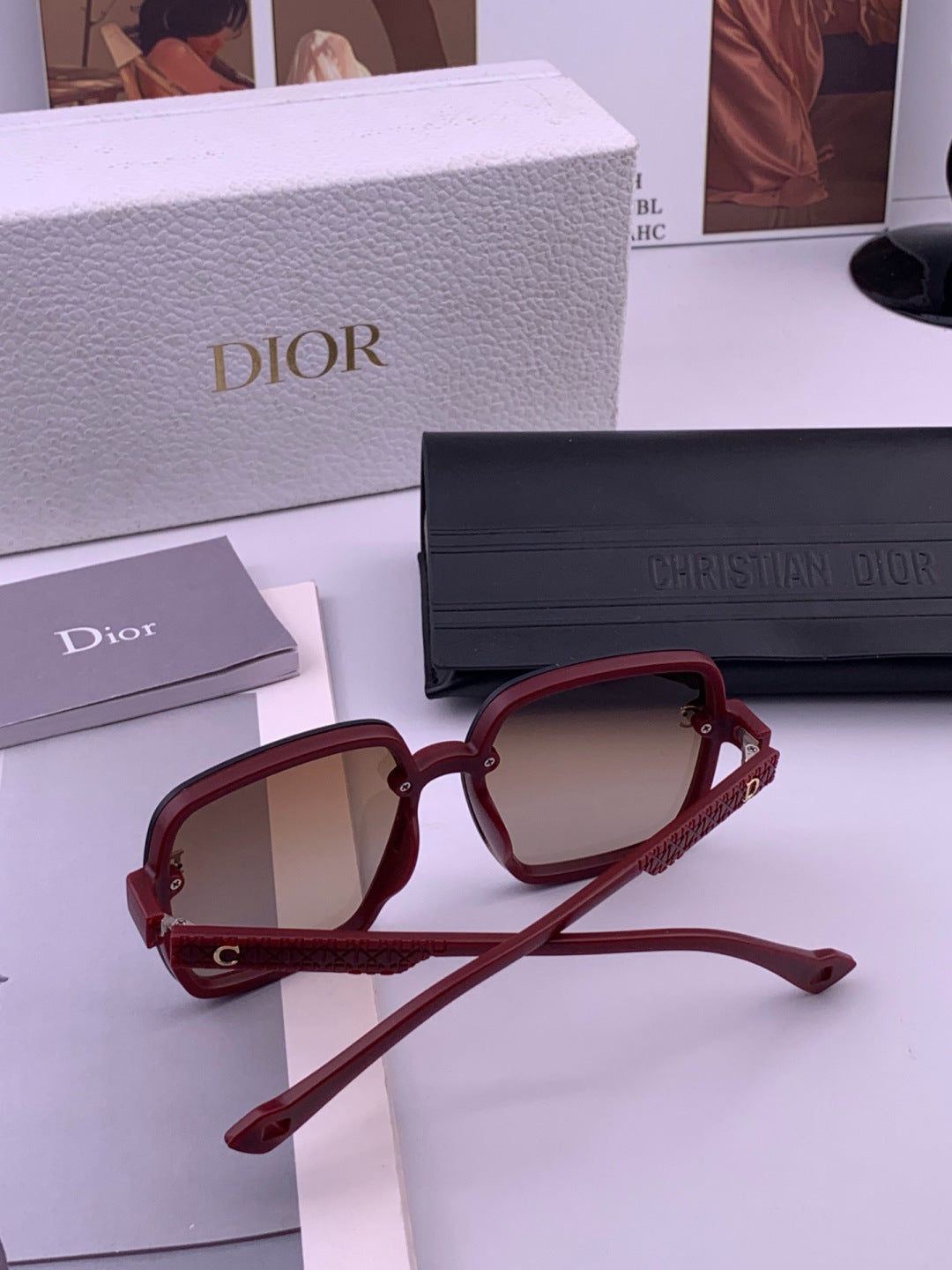 Dior D47002 Fashion Purple Lens Sunglasses for Men & Women - 398734 - detail image 6