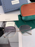 Gucci G2322 Polarized Round Red Lens Sunglasses for Men & Women - 398324