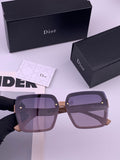 Dior CD27702 Polarized Fashion Brown Lens Sunglasses for Men & Women - 415483