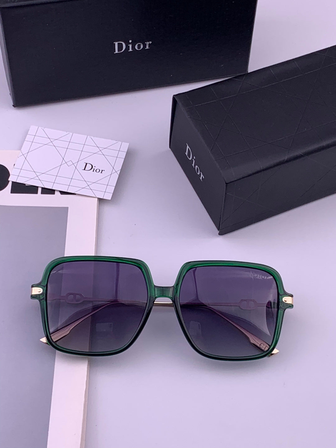 Dior CD3203 Polarized Fashion Gold Lens Sunglasses for Men & Women - 415477 - detail image 7