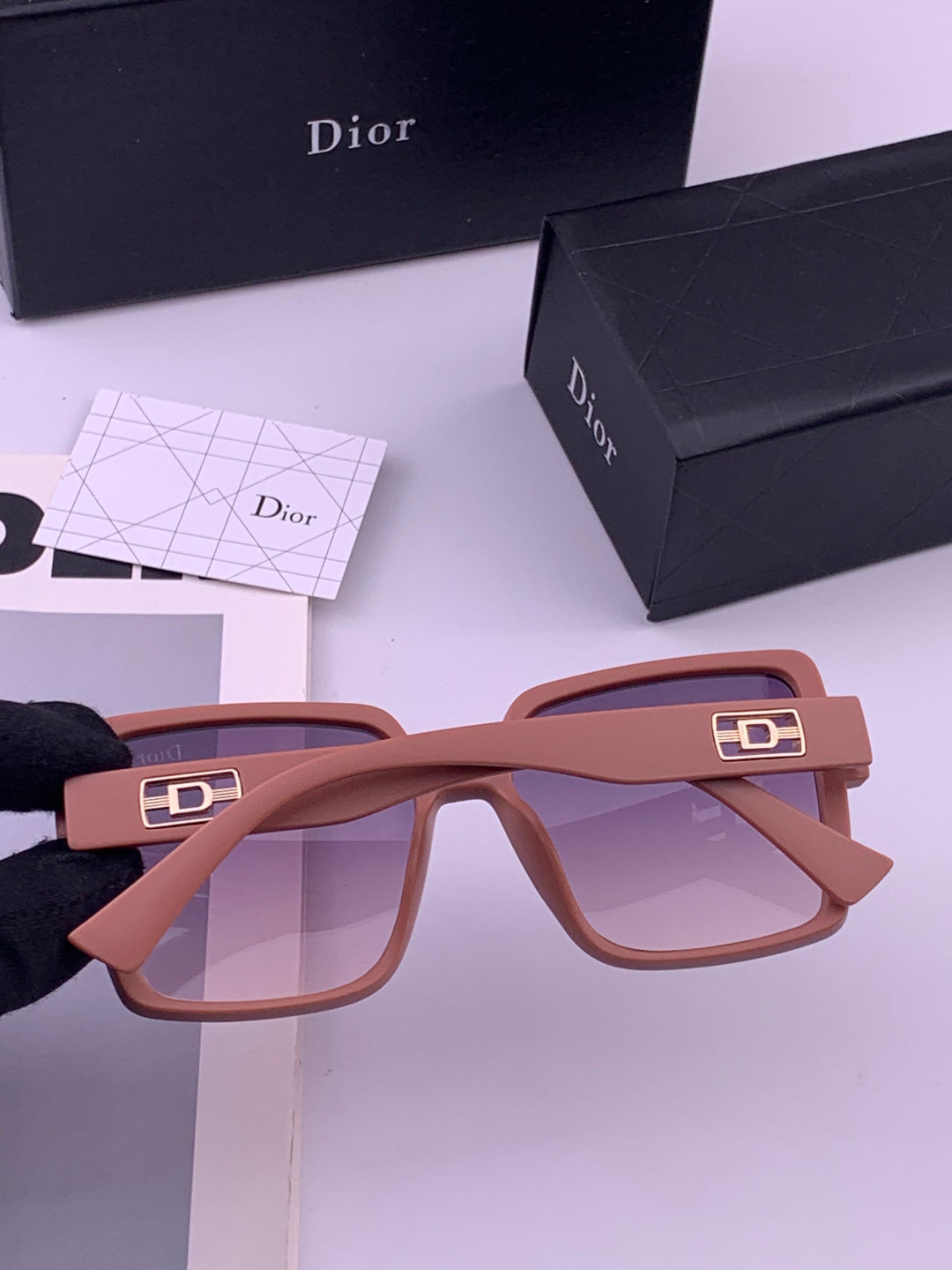 Dior D78000 Fashion Gold Lens Sunglasses for Men & Women - 415479 - detail image 5