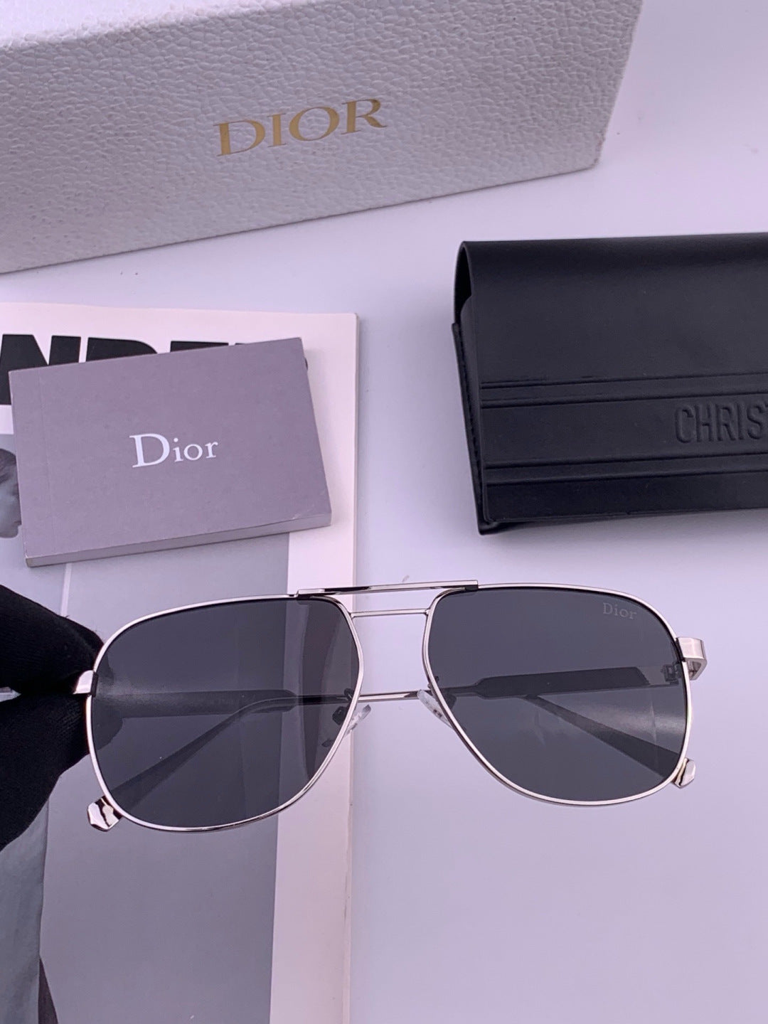 Dior CD313 Fashion Black Lens Sunglasses for Women - 415515