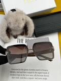 Dior CD6251 Polarized Square Black Lens Sunglasses for Women - 415507
