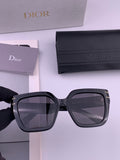 Dior CD9990 Polarized Square Black Lens Sunglasses for Women - 415436
