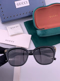 Gucci G6753 Round Black Lens Sunglasses for Men & Women