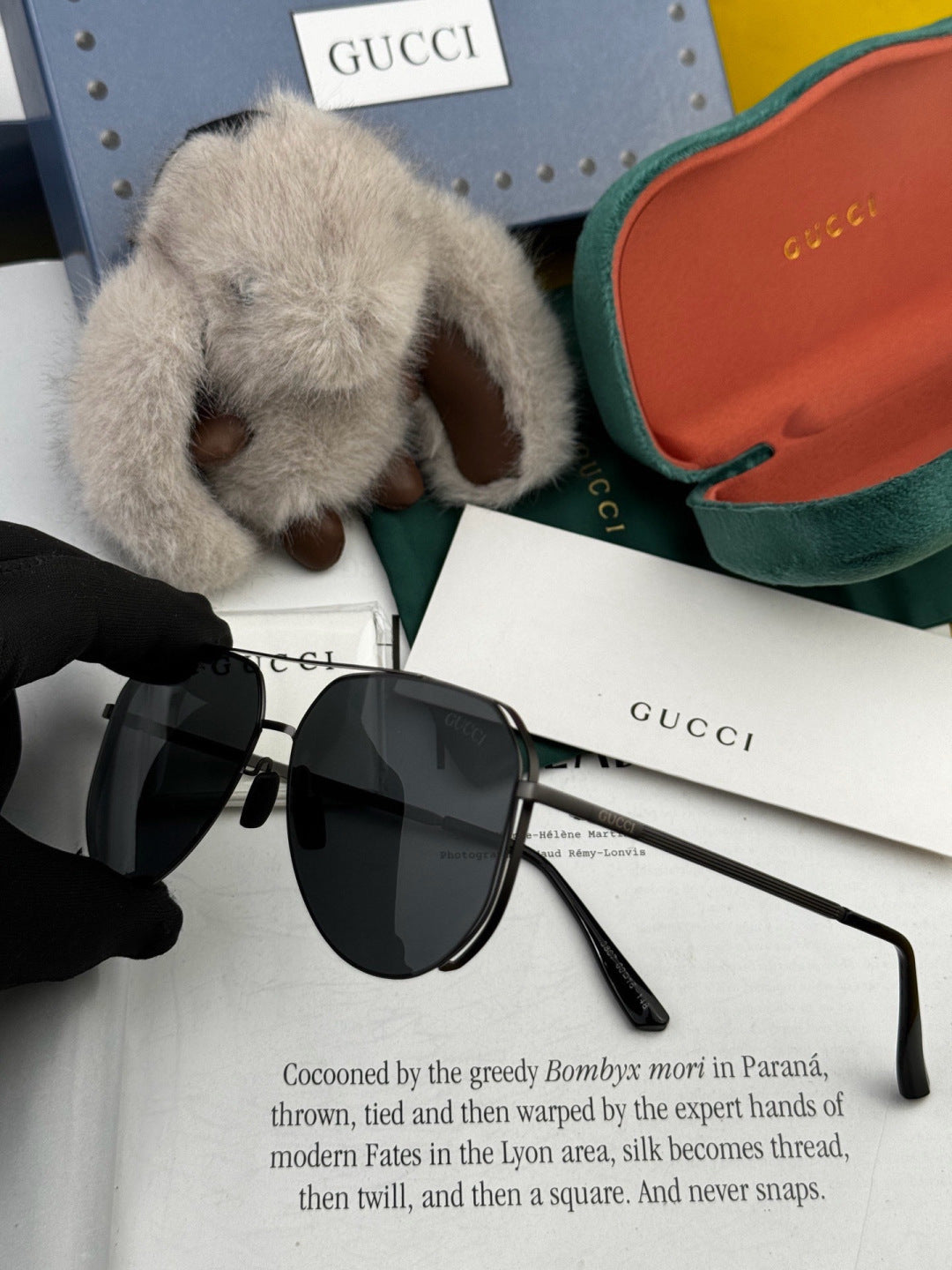 Gucci G7380 Fashion Pink Lens Sunglasses for Men & Women - 415073 - detail image 4