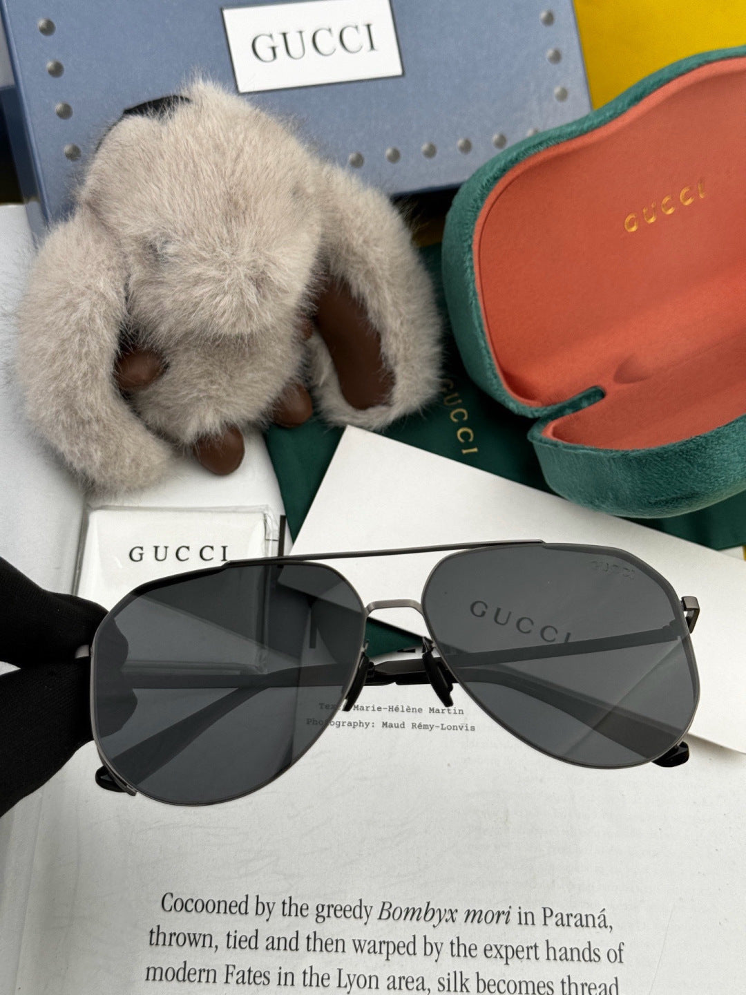Gucci G7380 Fashion Pink Lens Sunglasses for Men & Women - 415073 - detail image 3
