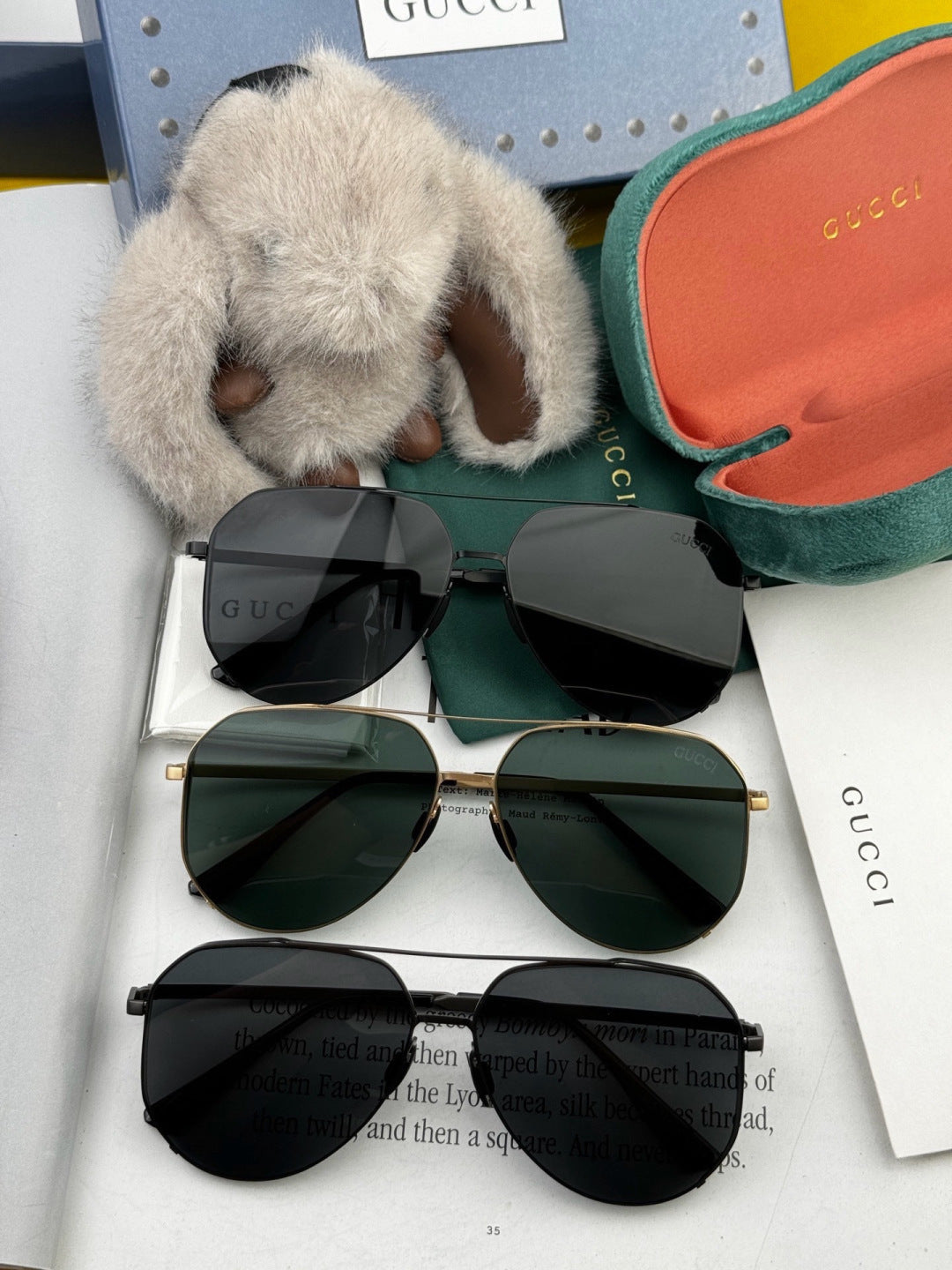 Gucci G7380 Fashion Pink Lens Sunglasses for Men & Women - 415073 - detail image 7