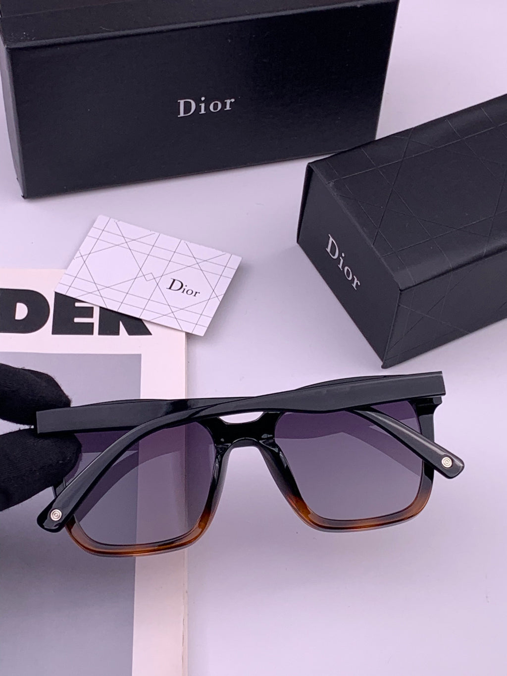 Gucci G752 Polarized Square Brown Lens Sunglasses for Women - 415037 - detail image 4