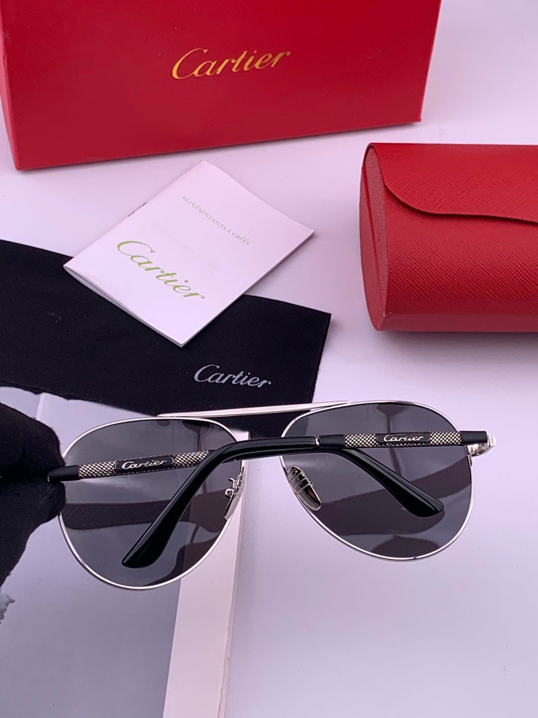 Cartier CK4080 Polarized Fashion Brown Lens Sunglasses for Men & Wome - 415915 - detail image 4