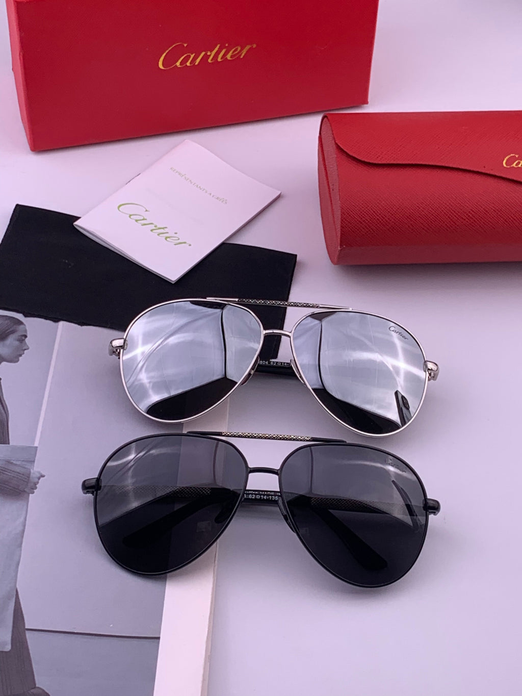 Cartier CK4080 Polarized Fashion Brown Lens Sunglasses for Men & Wome - 415915 - detail image 7