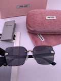 Miu Miu M7550 Fashion Brown Lens Sunglasses for Men & Women - 432684